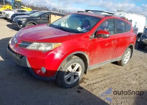 2014 Toyota Rav4 Xle из США, поврежденный, VIN JTMRFREV1ED083064